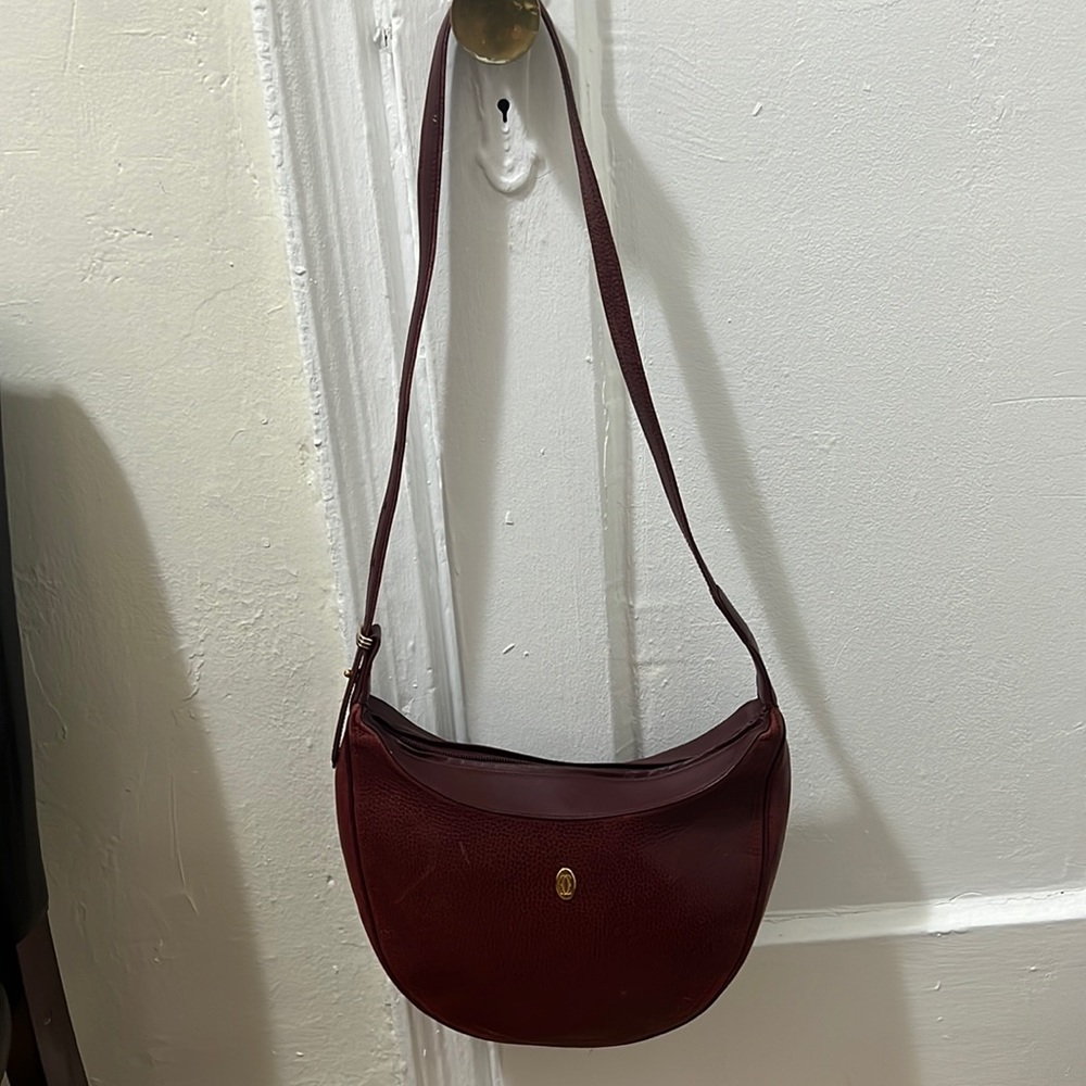 Authentic vintage must de cartier shoulder bag